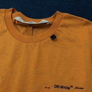 Off White Shirts Offwhite Men Orange Tshirt L Poshmark
